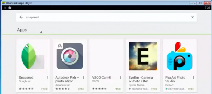 snapseed for windows 8 free download